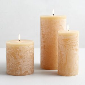 Decorative Pillar Candles (Type: Scented)