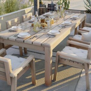 Outdoor Dining Table (Type: Teak)