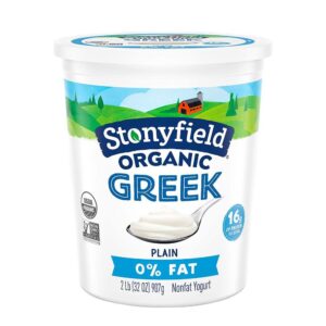 Plain Yogurt (Variety: Greek)